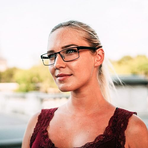 Miniatura 7 de KLIM Optics - Lentes de luz azul, reducen la fatiga ocular, gafas para juegos de computadora, TV móvil para PC, bloquean el 92% de la luz azul