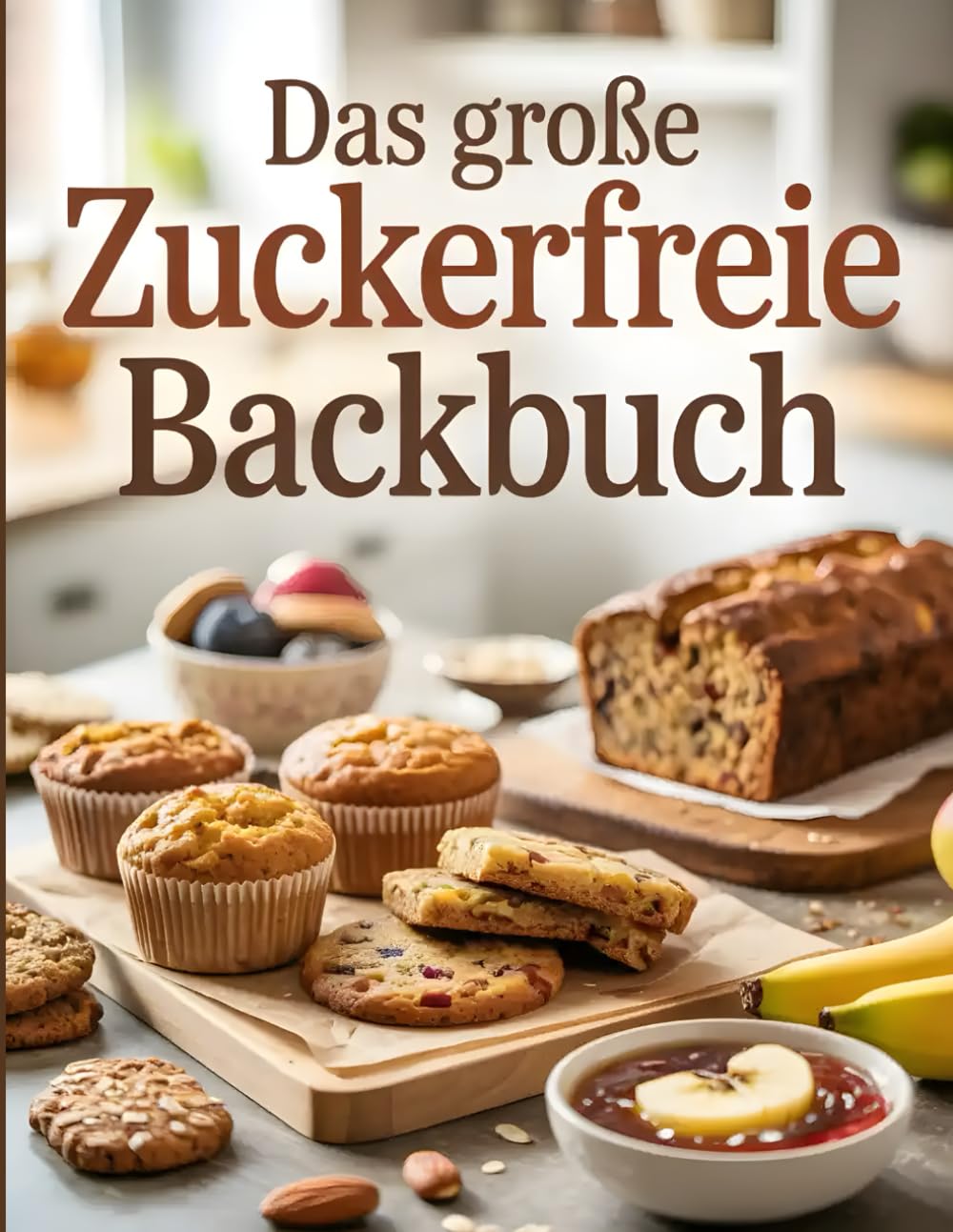 Das große zuckerfreie Backbuch: Genuss ohne Reue – 120 Rezepte für Kuchen, Kekse & Brote ohne Industriezucker