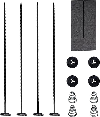 Miniatura 8 de Kit de Montaje de Ventilador Automotriz, Kit de Montaje de Clips de Bridas para Ventilador de Radiador, Soporte de Montaje Eléctrico para Ventilador