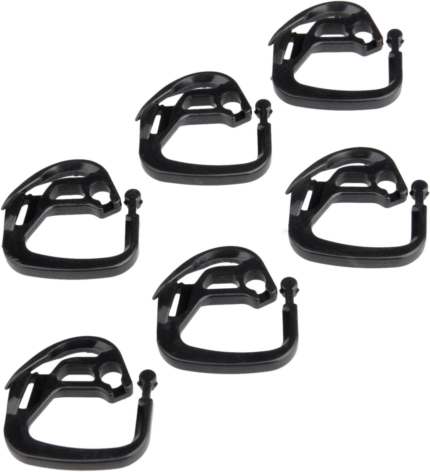 Mtsooning 50PCS Shade Cloth Clips, Plastic Sunshade Holder for Anti-Bird Net/Garden Net/Rope/Canopy