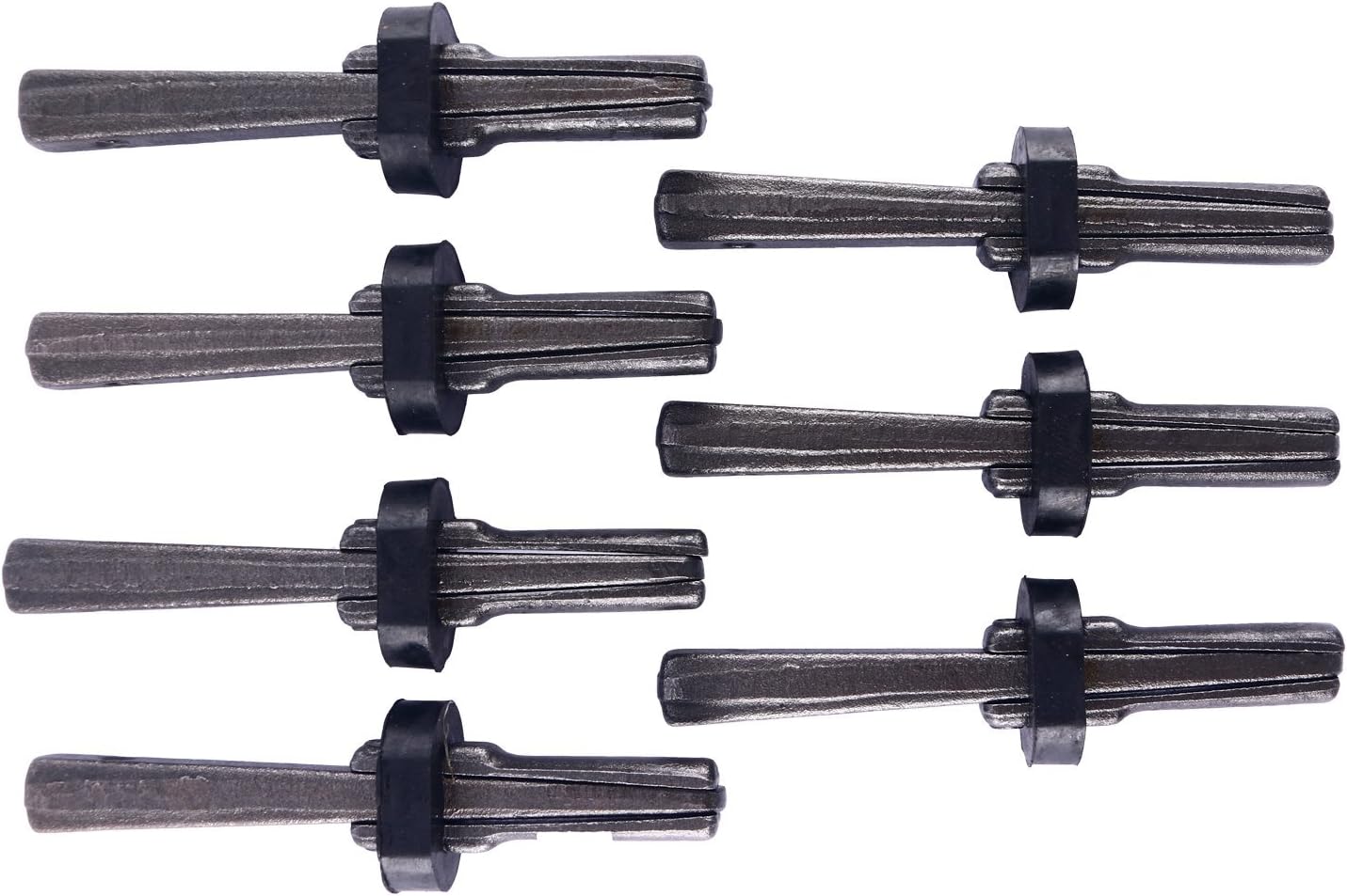 YaeTek 7 PCS 9/16 Plug Wedge Feather Shims Concrete Marble Granite Rock Stone Splitting Hand Tools