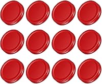 Vista 10 de uxcell Tapas para frascos de 3.39 pulgadas de boca ancha, a prueba de fugas, para conservas de cocina, color oro rosa, 12