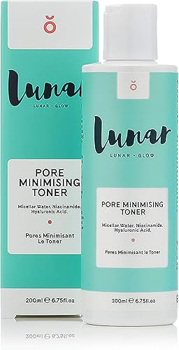 Miniatura 3 de Tónico minimizador de poros de Lunar Glow, que contiene niacinamida y ácido hialurónico 6.8 fl oz / 6.8 fl oz