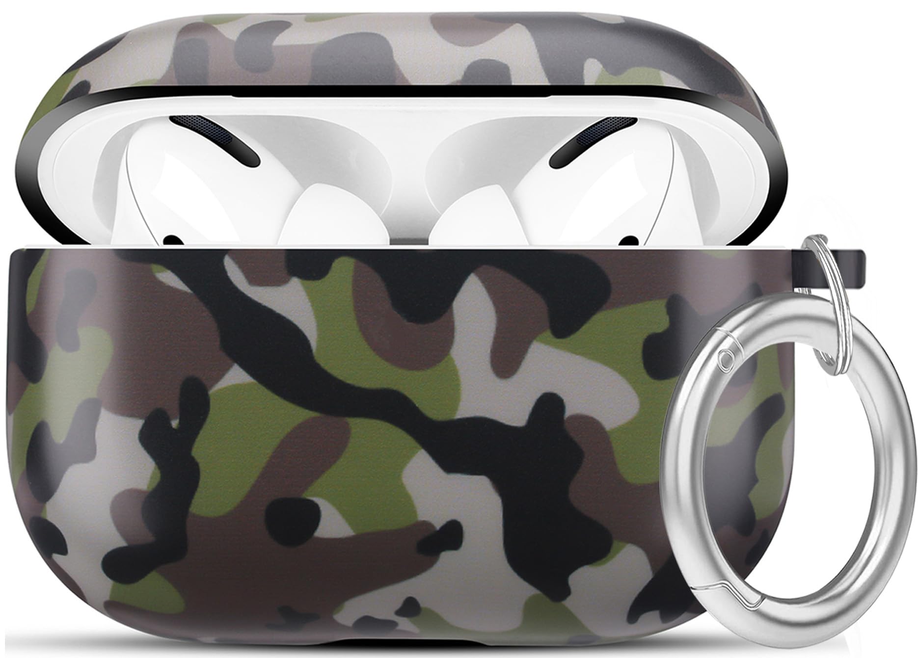 Amazon | AirPods Pro 3rd 2025用迷彩ケース - YOMPLOW ケースカバー