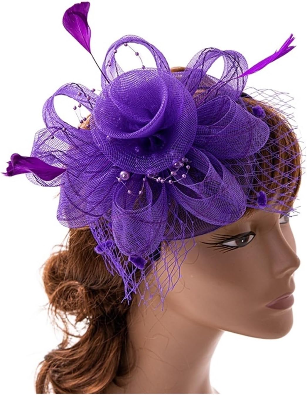 Ball Party Headband Gauze Headdress Bridal Hair Accessories Hairpin