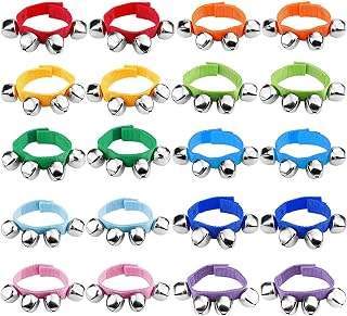 Augshy 20-Pack Christmas Wrist Bells