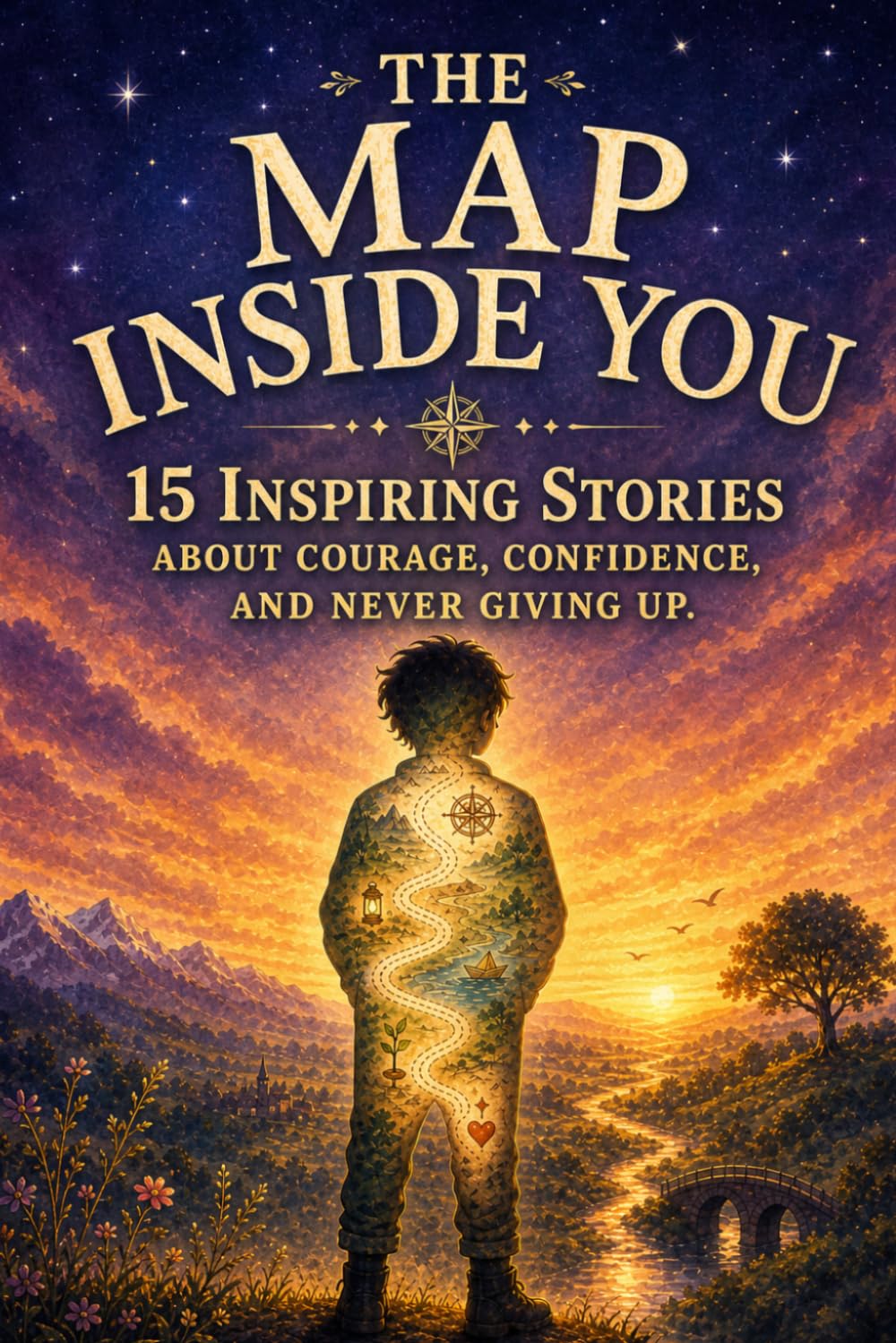 The Map Inside You: 15 Inspiring Stories for Kids Ages 8-12 to Build Confidence, Courage, Resilience, and a Growth Mindset