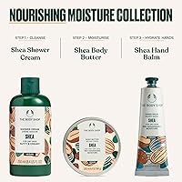 Vista 7 de The Body Shop Crema de manos de karité – Fragancia de nuez, hidratación y protección para llevar – 1.0 oz