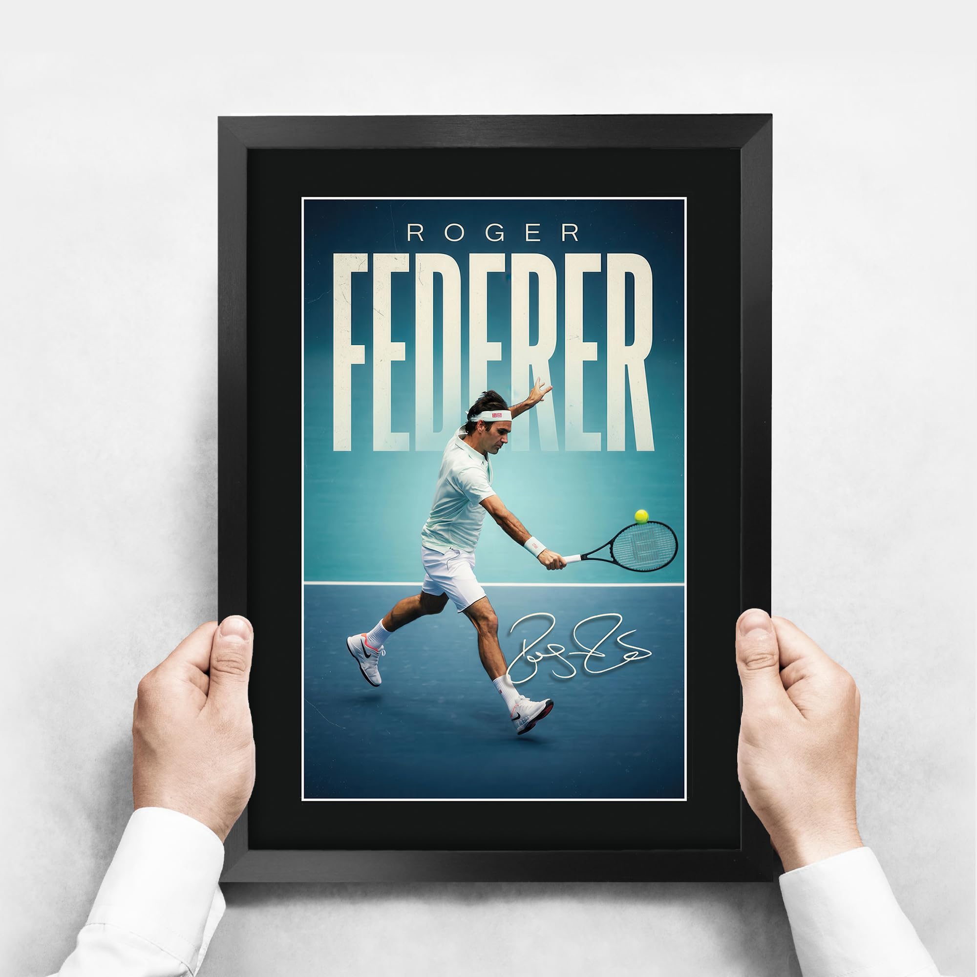 Amazon.com: HWC Trading Roger Federer Tennis Gifts Printed Signed