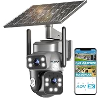 GENBOLT 4G Solare Telecamera Esterno Senza Fili di Sicurezza Esterni