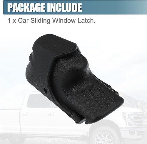 Miniatura 7 de X AUTOHAUX Pestillo de bloqueo de ventana deslizante manual trasero para Ford F250 F350 F450 F550 Super Duty 1999-2010 Pestillo de ventana trasera