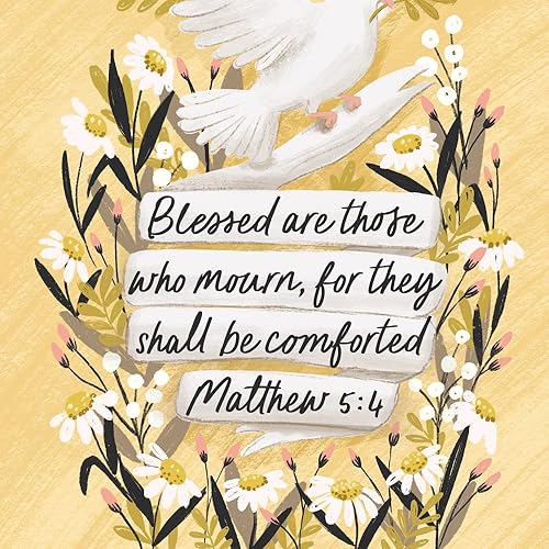 Miniatura 6 de Prime Greetings Tarjetas de condolencias religiosas, fabricadas en Estados Unidos, ecológicas, tarjetas gruesas con sobre de primera calidad de 5 x