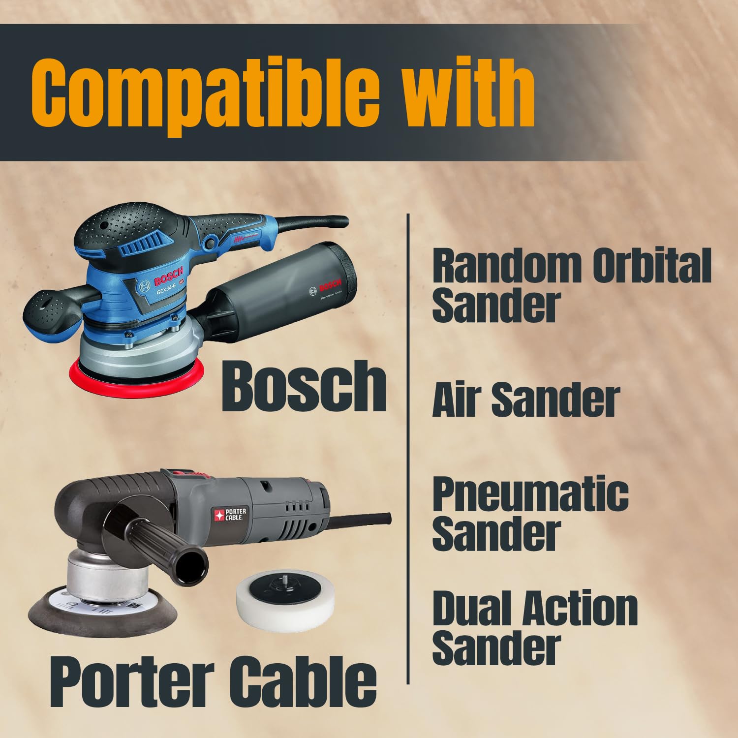 パワーテック POWERTEC - Brandclub - POWERTEC 60 Grit, 25 PK, 6 Inch