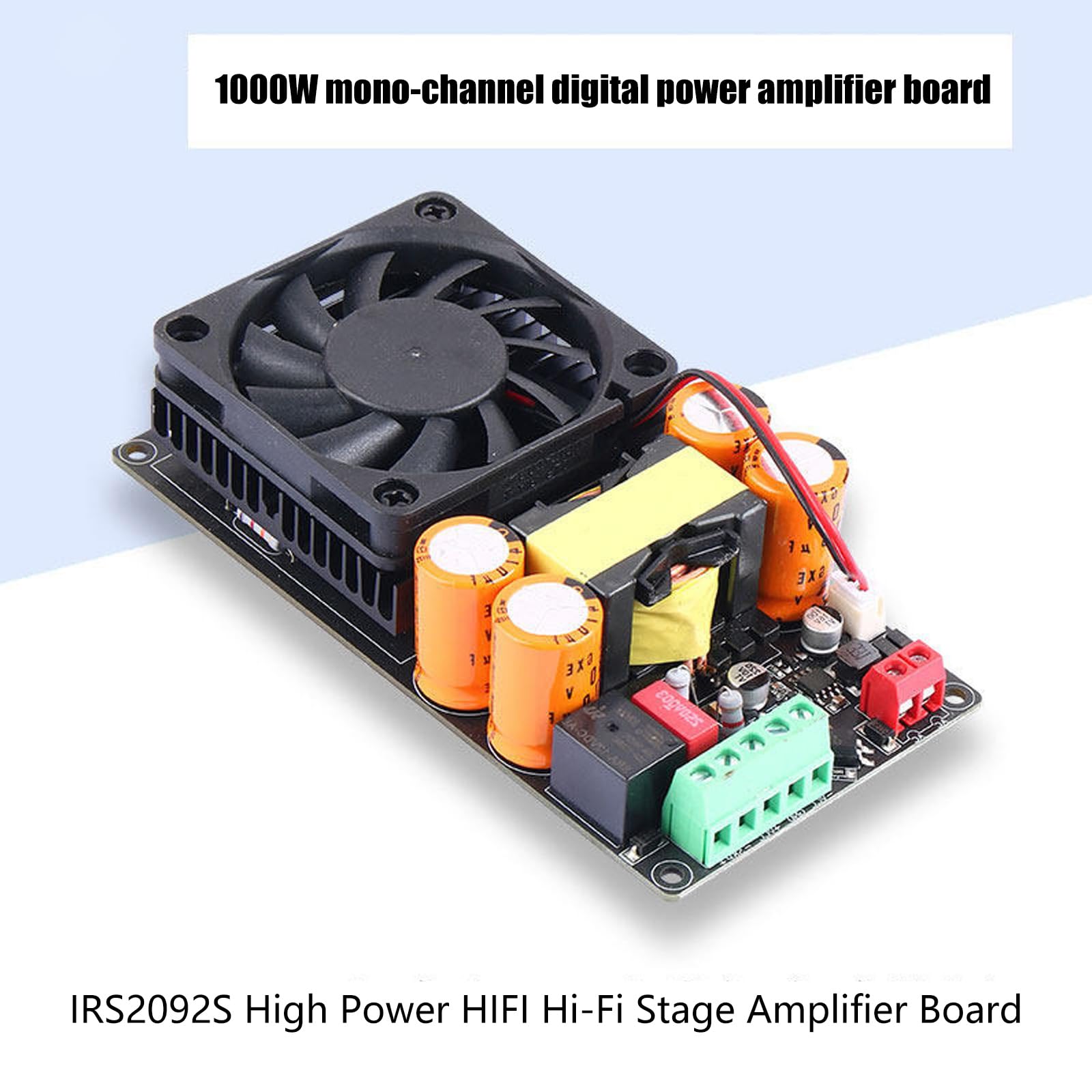 Efficienza 1000W Classe D Scheda Amplificatore Digitale per Suono in Qualsiasi Configurazione Adatto per Suono di Fase HiFi Subwoofer Amplificatore Modulo