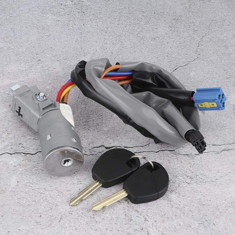 Yctze cerradura de encendido, interruptor de arranque de cerradura de encendido con 2 llaves 4162.CF para