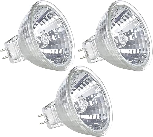 Miniatura 8 de MR16 Bombilla halógena de punto de luz reflectora, 75 W, 12 V, 2 puntas, campana extractora, iluminación de alto CRI, blanco cálido, GU5.3, 75 W,