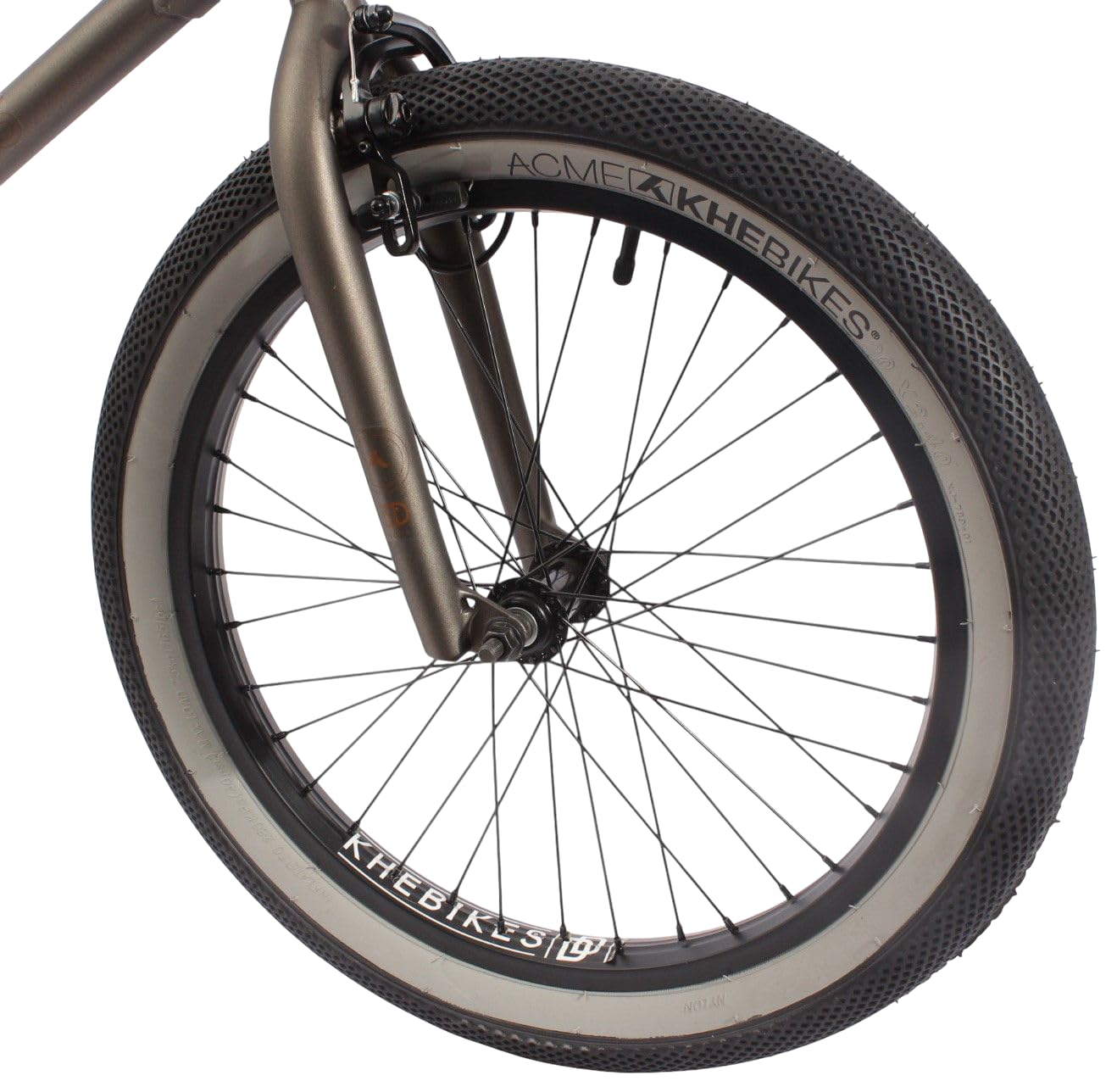 KHE LL 20" BMX Bike 2025 - 10,4 kg léger cadre en aluminium, système rotor, pneus Acme 2,40", jantes double chambre, freins en U - Freestyle BMX pour Street, Park, Flatland