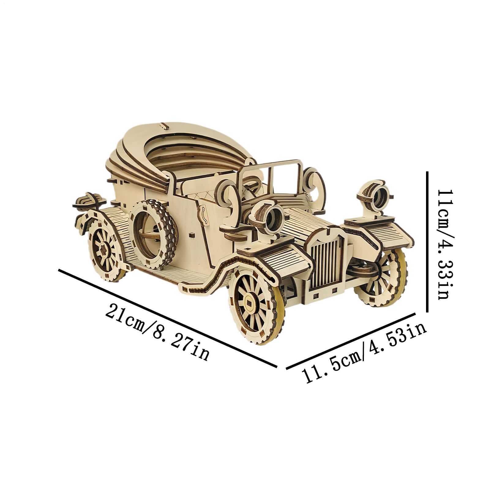 Puzzle 3D Dla Dorosłych Drewniane Zestawy Modeli Samochodów Dla Dorosłych