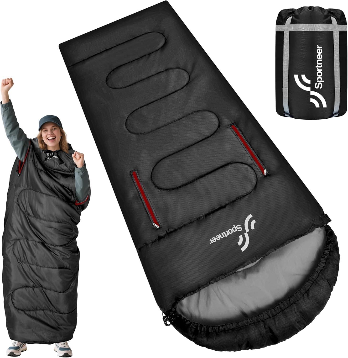 Sportneer Wearable Sleeping Bag