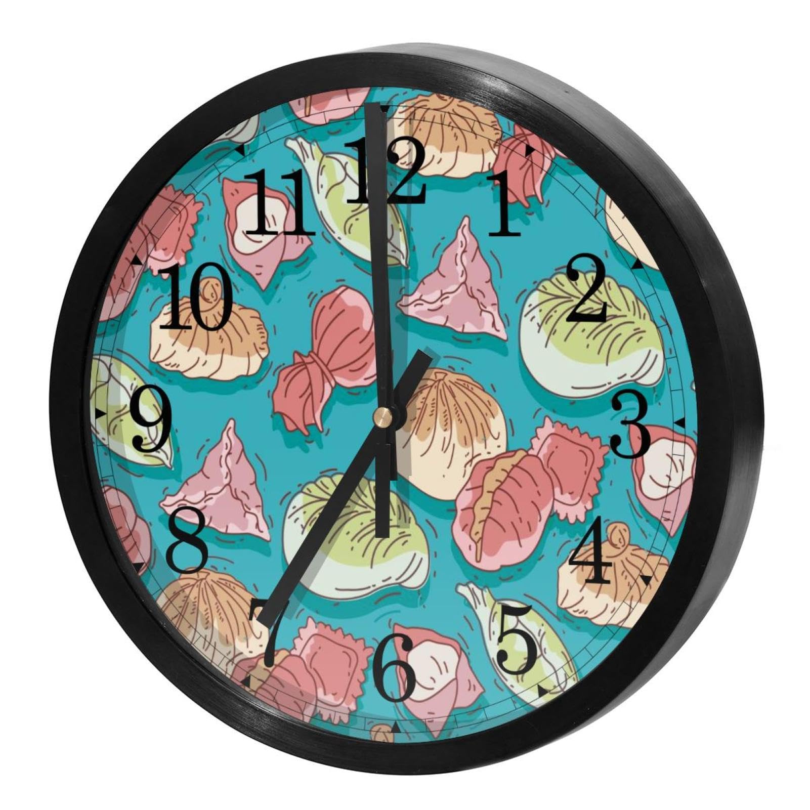Horloge murale silencieuse sans tic-tac verte pour bureau