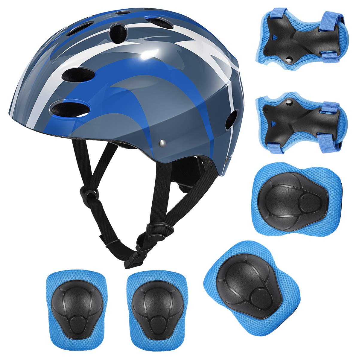 helmet and knee pads for toddlers