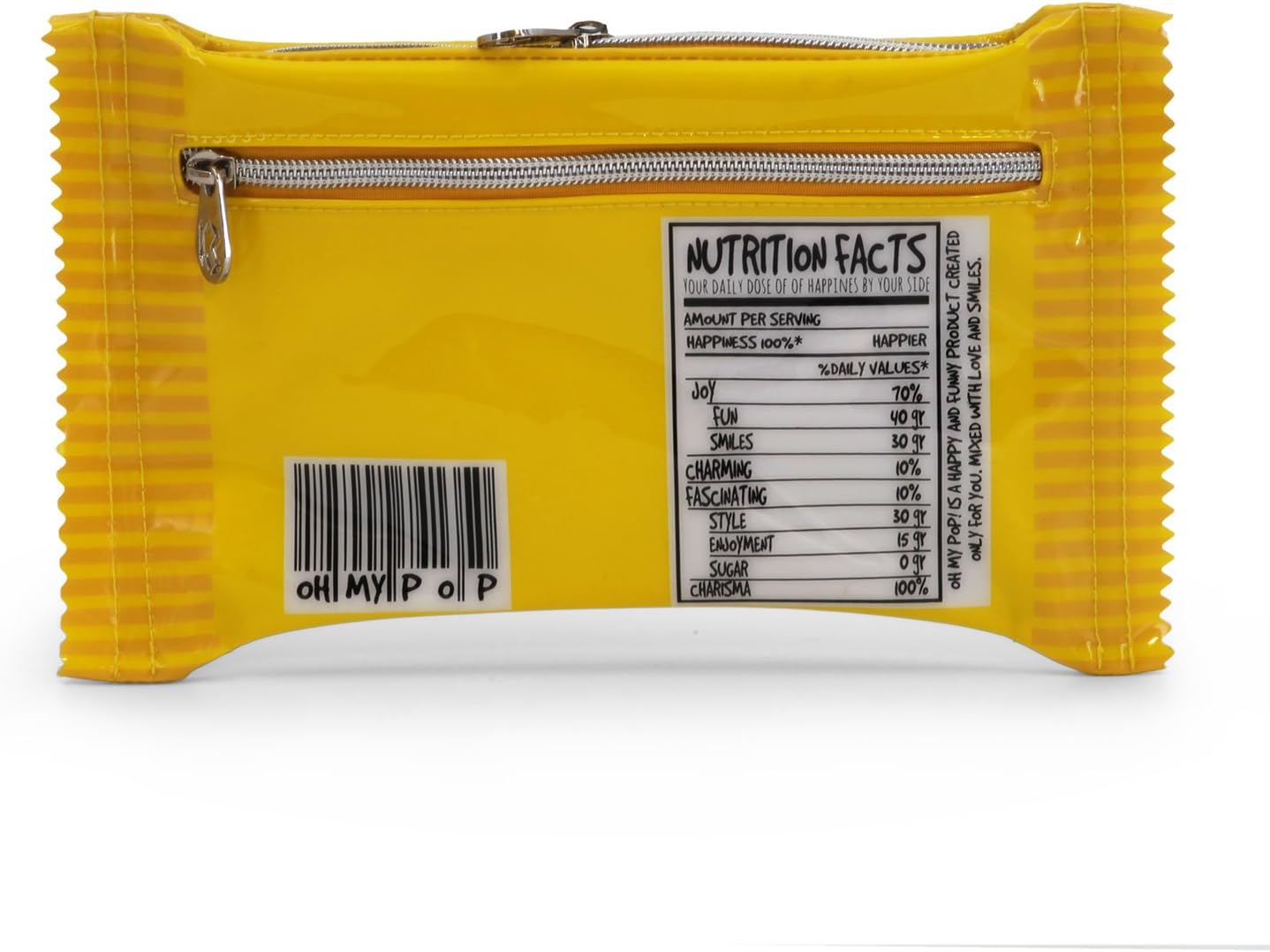 Oh My Pop Unisex_Adult Toiletry Bag Chococandy, Yellow, One Size