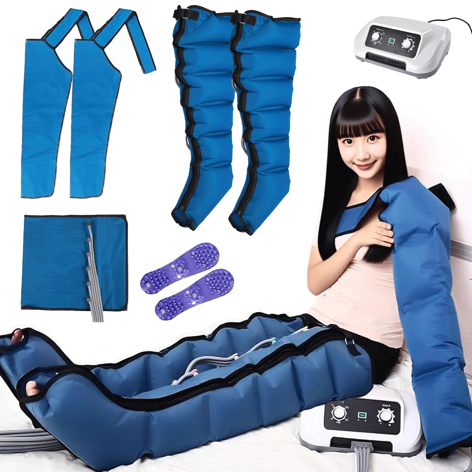 SXSLTSA Advanced Leg Massage Device for Home Use – Enhances Blood Circulation, Relieves Fatigue, and Supports Muscle Recovery