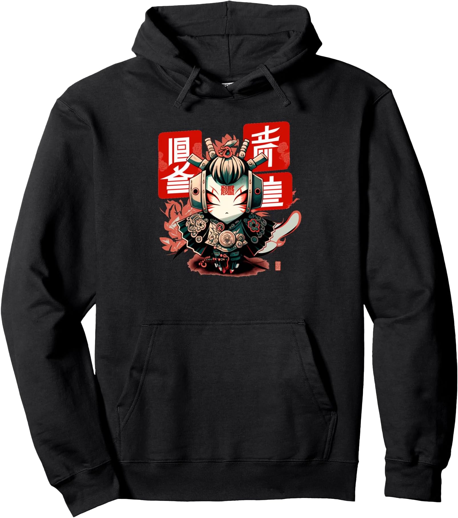 Robot Robotech Geisha Character Symbol Hoodie