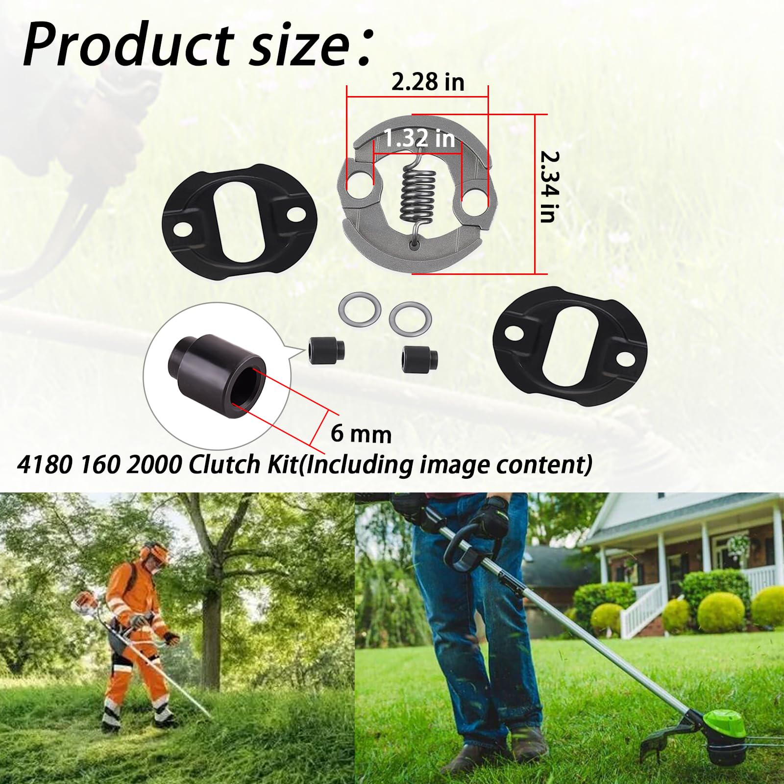 Boîtier D'Embrayage De Rechange Pour Débroussailleuse Stihl FS89, FS91, FS111, KM131R, Etc.