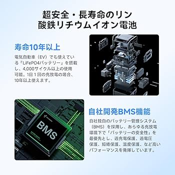 Amazon.co.jp: Segway ポータブル電源 Cube2000 2048Wh リン酸鉄