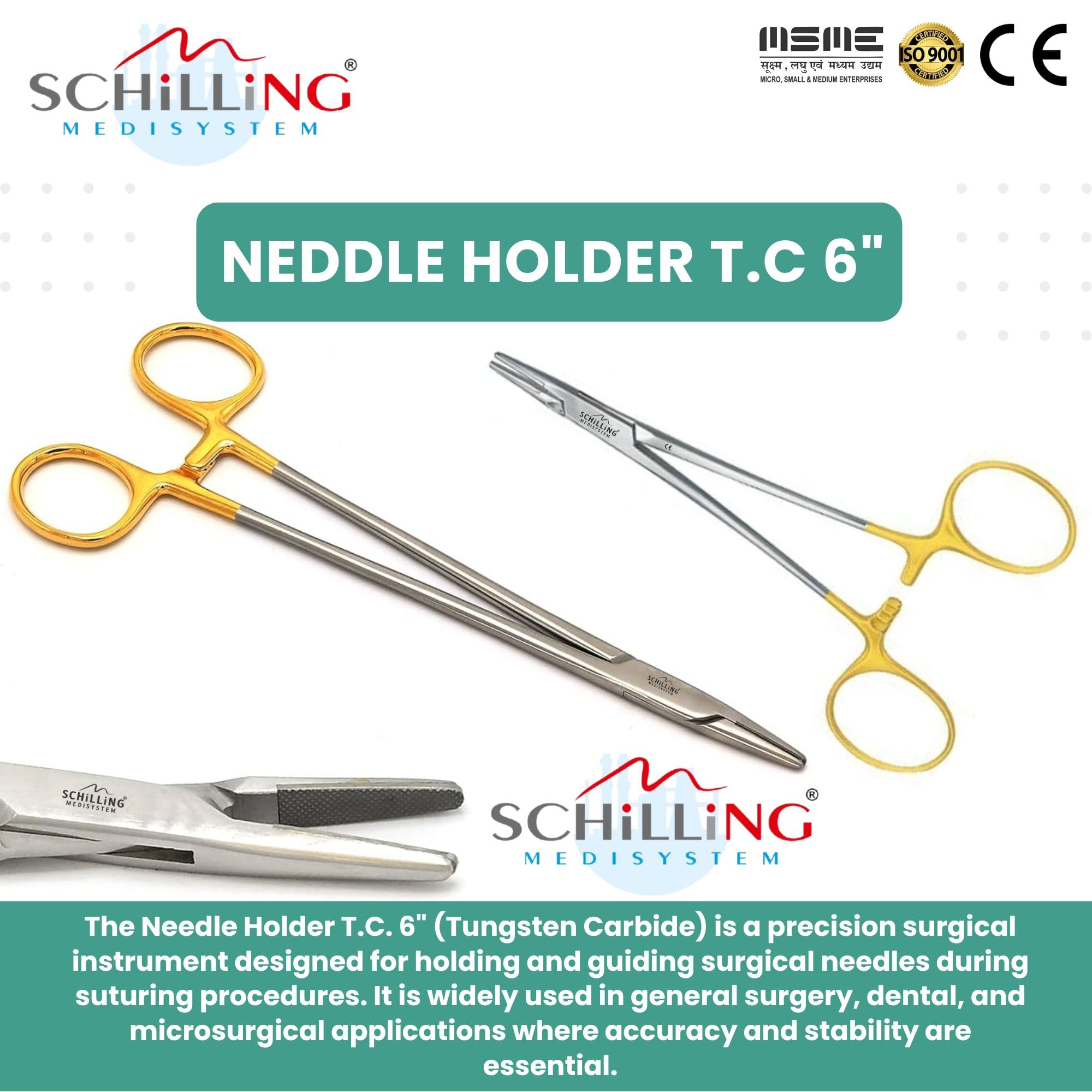 Neddle Holder T.C 6" 1