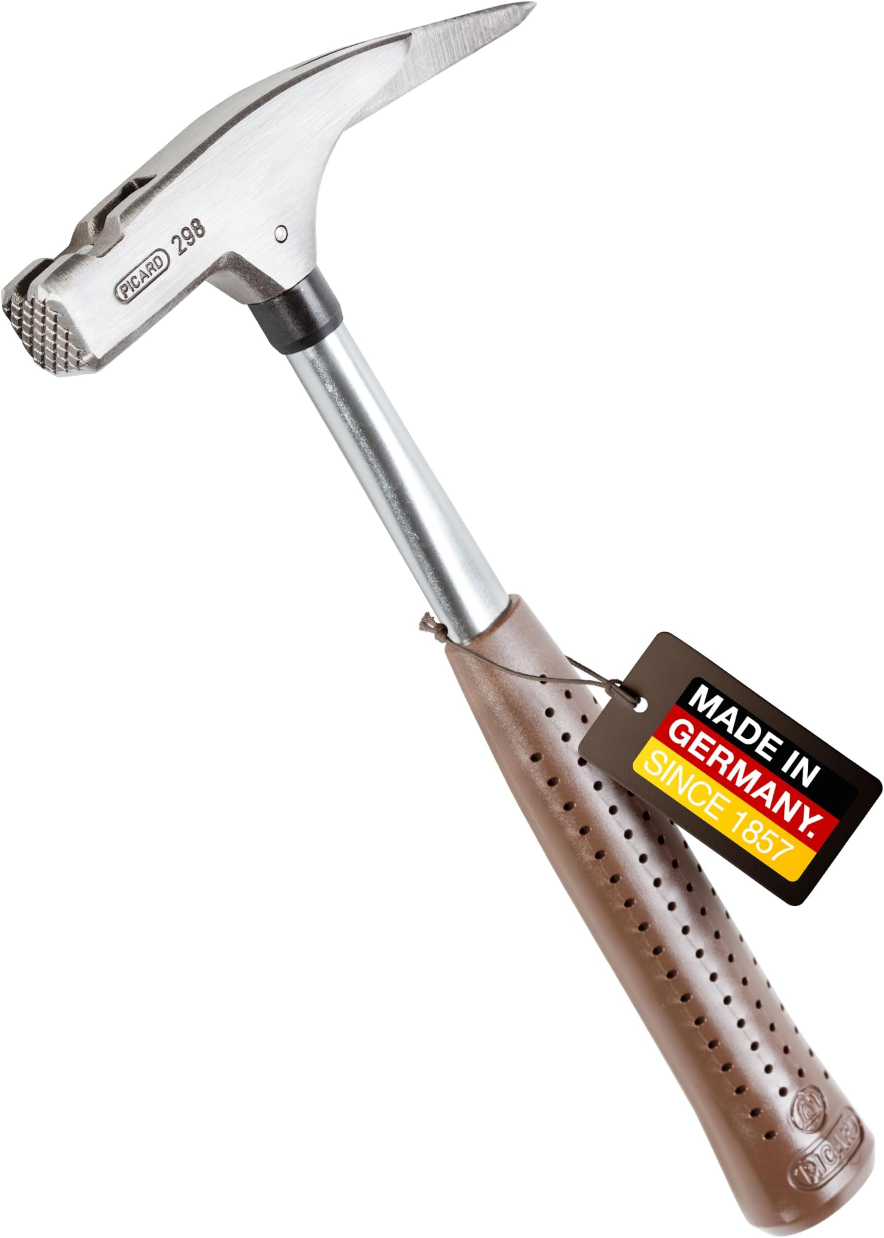 Picard 0029810 600 g Rough Magnetic Carpenters Roofing Hammer - Black/Silver
