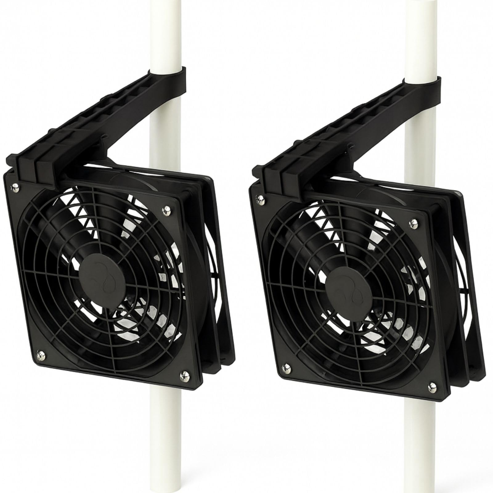 Weedness Monkey MF2X120 Ventilator leise - Grow Belüftung Homebox Mini Ventilator Klein