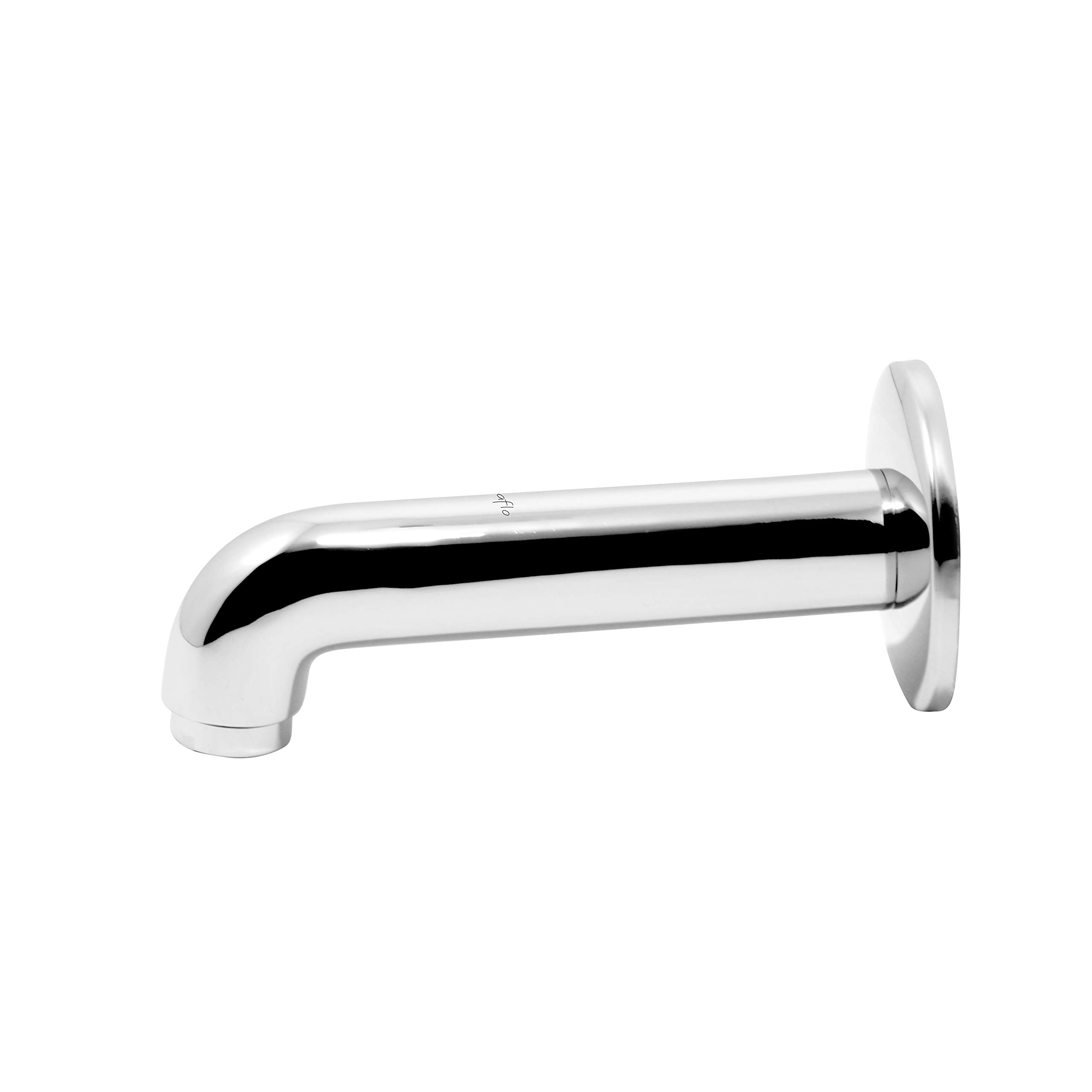Pixaflo Florent Brass Bath Tub Plain Spout with Wall Flange | Chrome (Pack of 1) (B07YQNKHJJ) Amazon Price History, Amazon Price Tracker