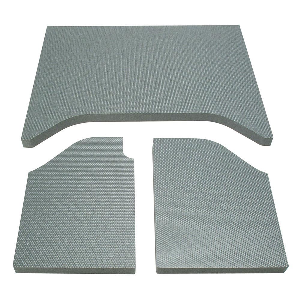 Design Engineering 050134 Boom Mat Grey Sound Deadening Headliner Compatible with 2-Door Jeep Wrangler (2007-2010)