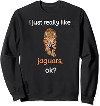 Jaguar Shirt I Love Jaguars Watching Jaguars Jaguar Lover Sweatshirt