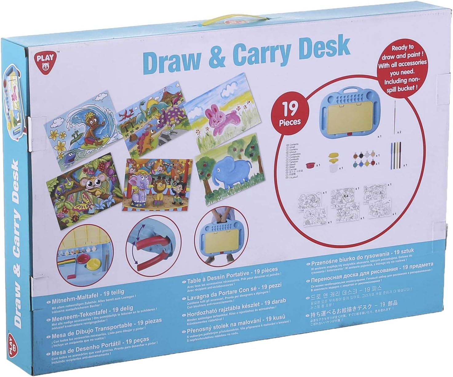 Draw & Carry Desk 19pcs