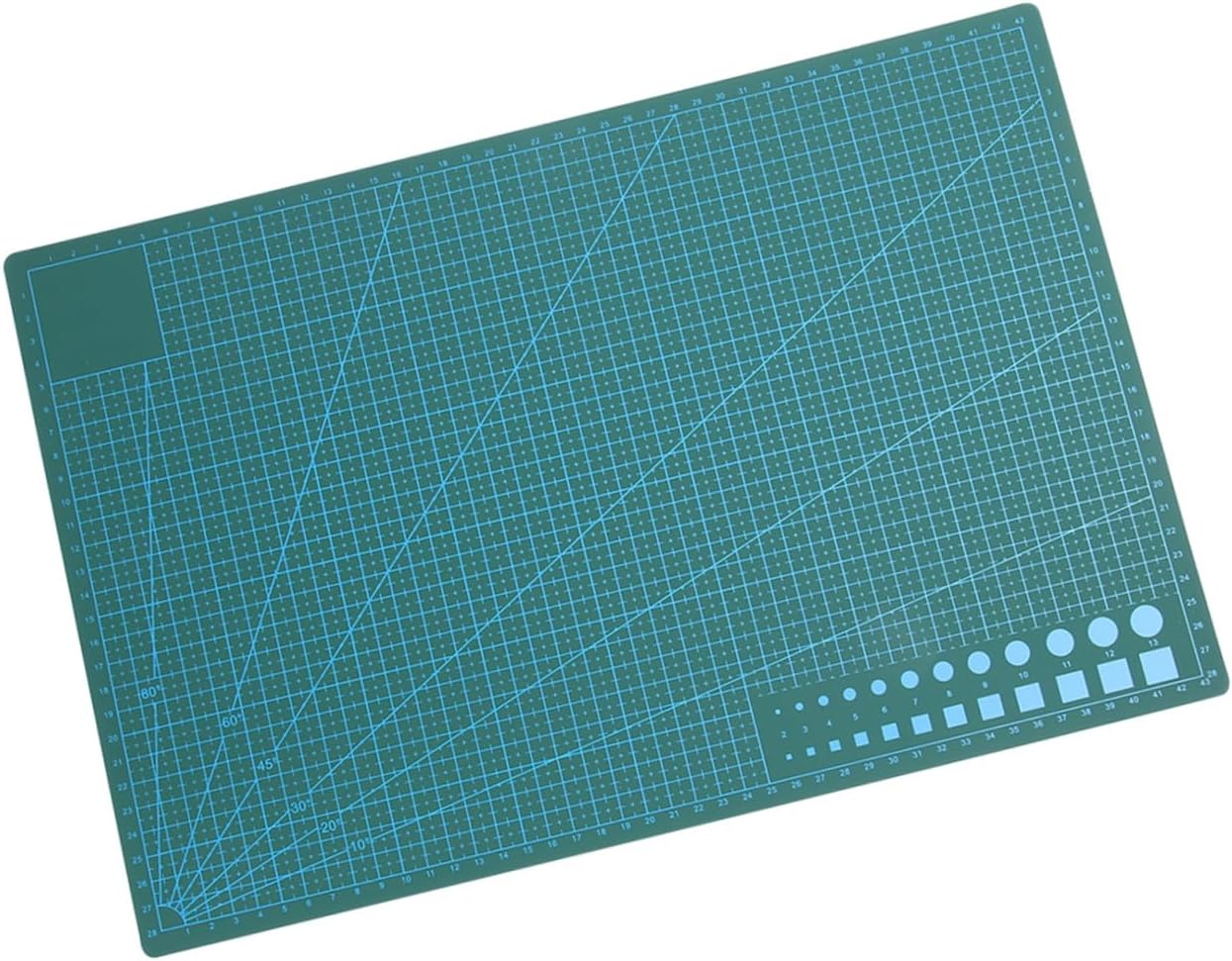 Lurrose Non-slip Pvc Cutting Mat for Craft Cutting Boards Self Healing Marking Pad for Quilting Scrapbooking Arts
