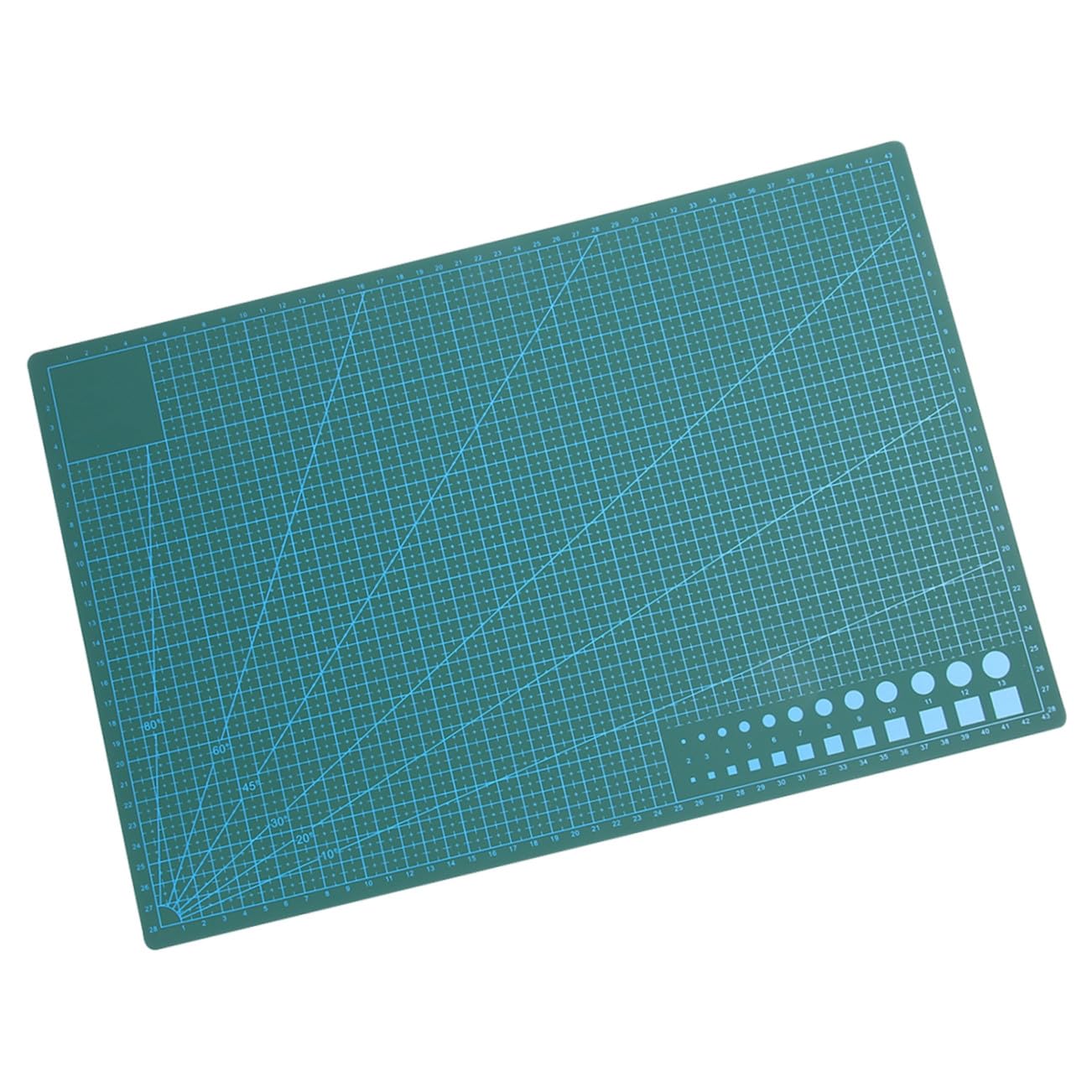 Professionelle Schneidematte A3 aus Pvc, Rutschfest, Flexibel, Grün