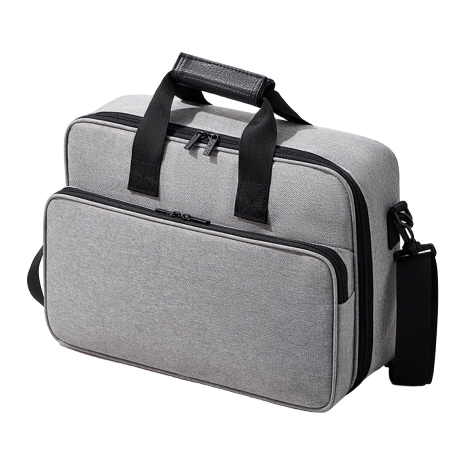 Borsa da viaggio in tessuto Oxford per 5 sistemi con protezioni imbottite e borsa per accessori da gioco integrata con design a tasche multiple