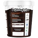 Growfitz CHOCO LAVA Peanut Butter | Indulgent Chocolate Taste | 24 g High Protein | Crunchy Peanut Butter Spread | No Palm Oil | No Added Sugar | Protein Rich, 800g - Pack of 3 gallery image