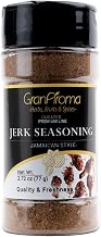 GranAroma Jerk Seasoning, Jamaican Style Spice Blend, Chicken Marinade (2.72 Ounce)