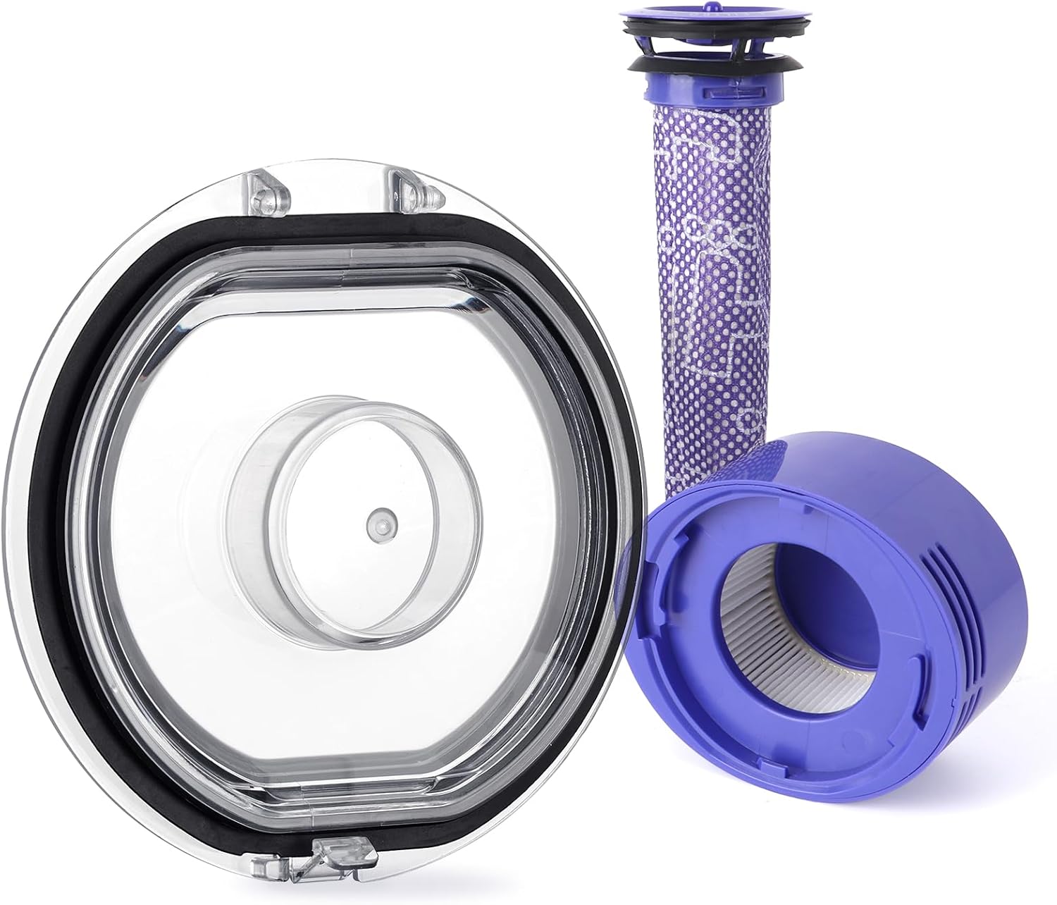 Dust Bin Lid Replacement for Dyson V7 V8 SV10 SV11 Vacuum Cleaner Dust Bucket Cover Dirt Cup Lid