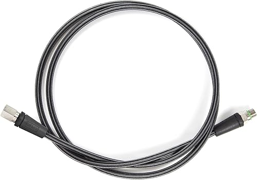 XS Scuba Miflex - Mangueras HD de carbono de alta presión, 6 pulgadas