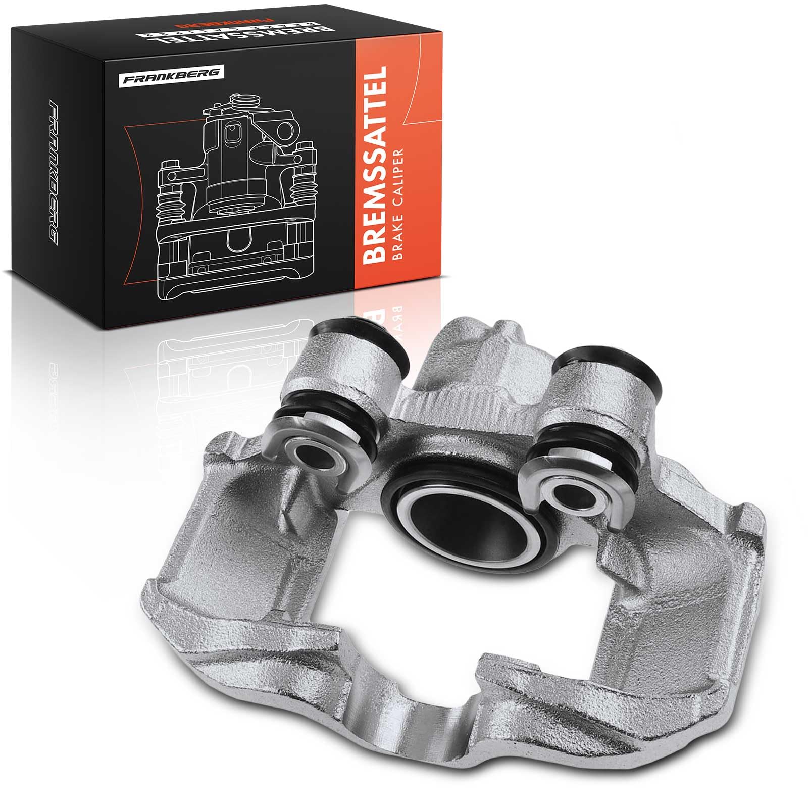 Frankberg 1x Brake Caliper Disc Brake Front Right Compatible with Logan LS S.a.n.d.e.r.o 11 B/C37 19 I B/C53 19 I Chamade L53 19 II B/C53 19 II Chamade L53 Replace# 521662