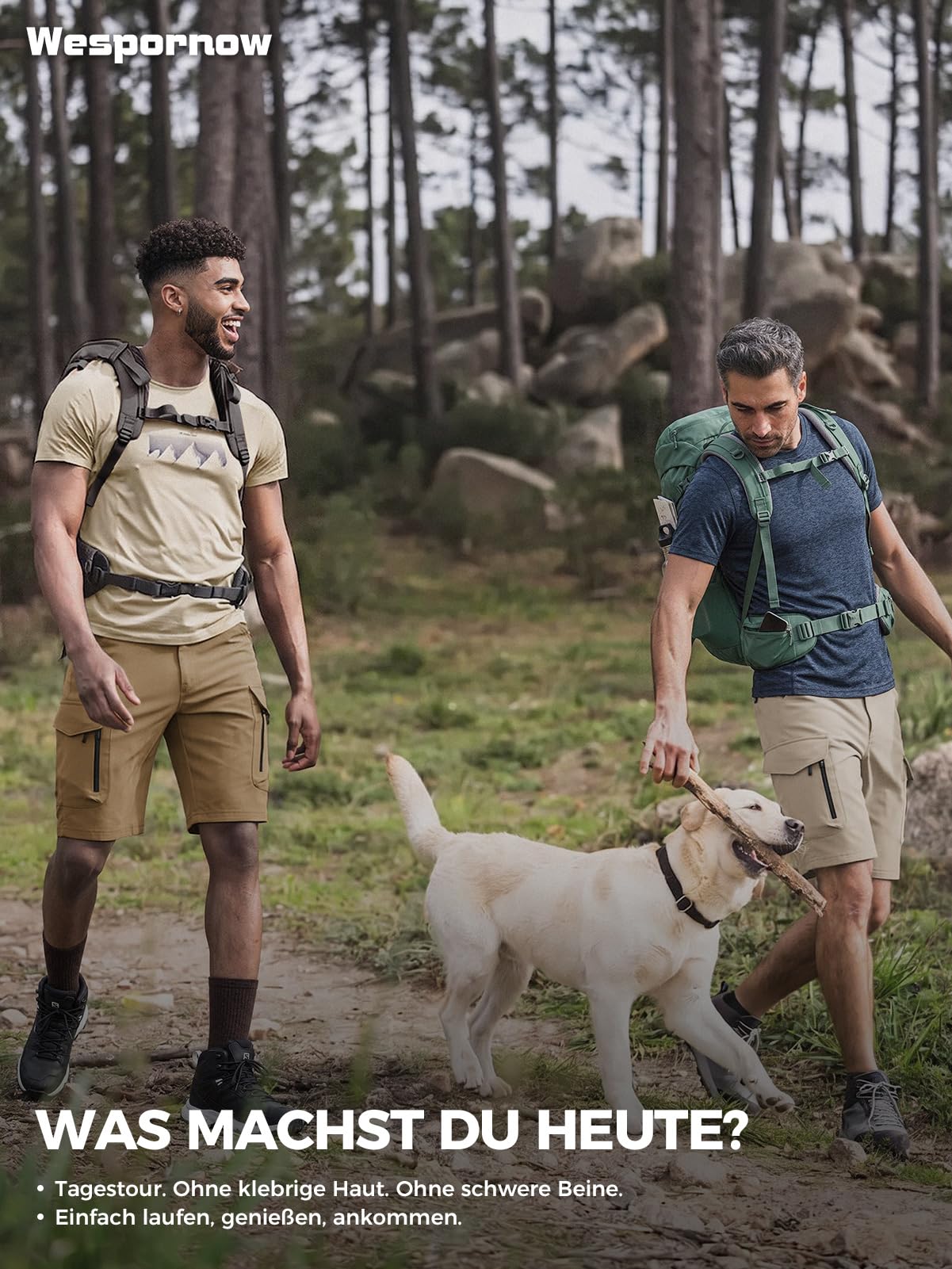 Wespornow Pantaloncini Cargo Homme Bermuda Pantalons de Travail Pantalons Courts Cargo Homme Pantalons de Trekking Chino Élastiques Pantalons MTB