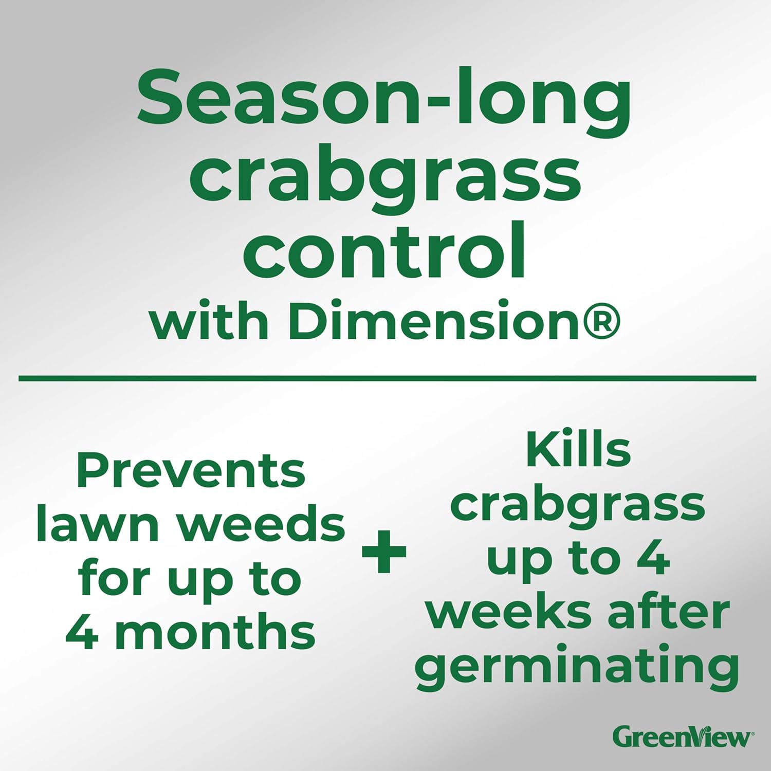 GreenView Premium Formula Spring Fertilizer with Crabgrass Preventer 26-0-5, 13.6 lb Bag - Covers 4,000 sq. ft.