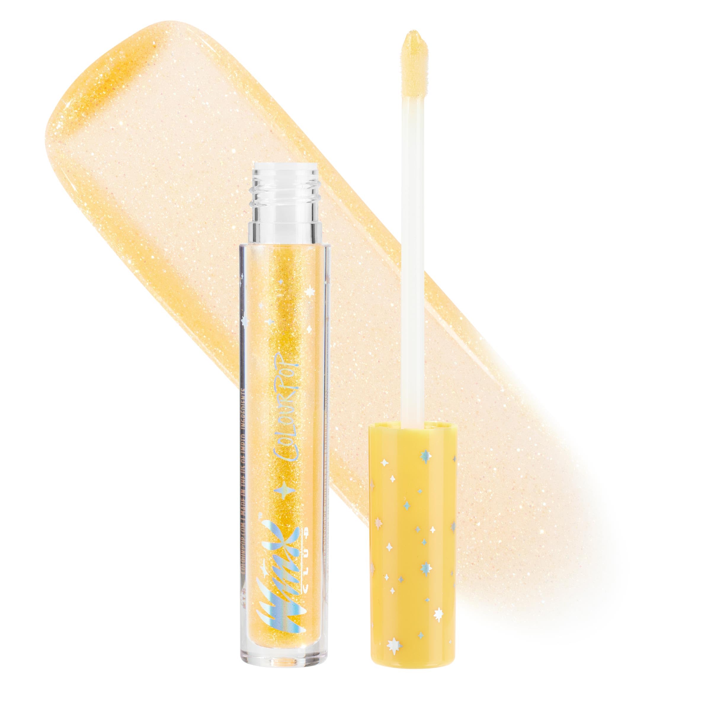ColourPop Winx Club Ultra Glossy Lip Gloss - Hydrating, Sheer Orange Lip Gloss for Juicy, Fuller-Looking Lips - Formulated with Jojoba Oil to Moisturize & Nourish - Stella (0.11 oz)