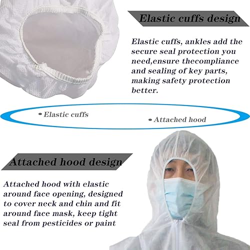 Miniatura 3 de VVicogard - Overol de aislamiento desechable