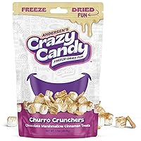 Vista 7 de Crazy Candy - Caramelo congelado - Caramelo dulce transformado de caramelo dulce de agua salada, textura crujiente ligera, bolsa resellable de 2.4